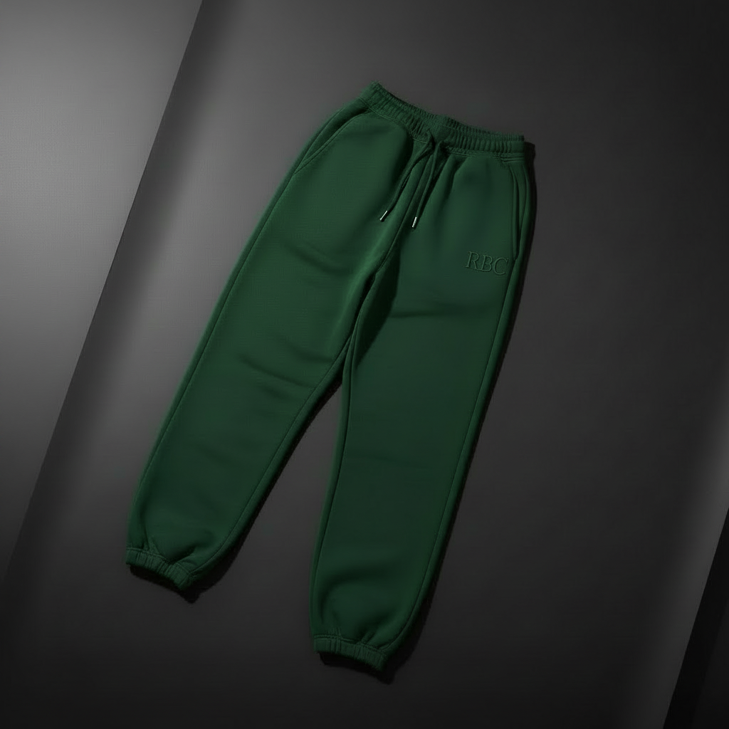 Forest Green Varsity Sweatpants - Bold RBC