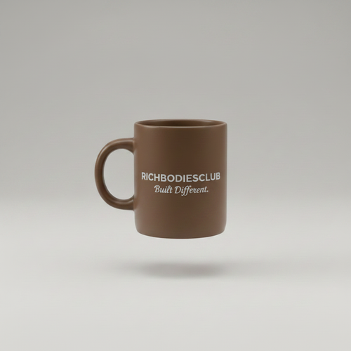 RBC Coffee Mug — Brown, Built Different.