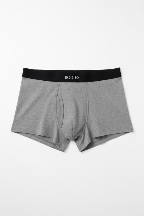 BODIES Grey Brief black waistband