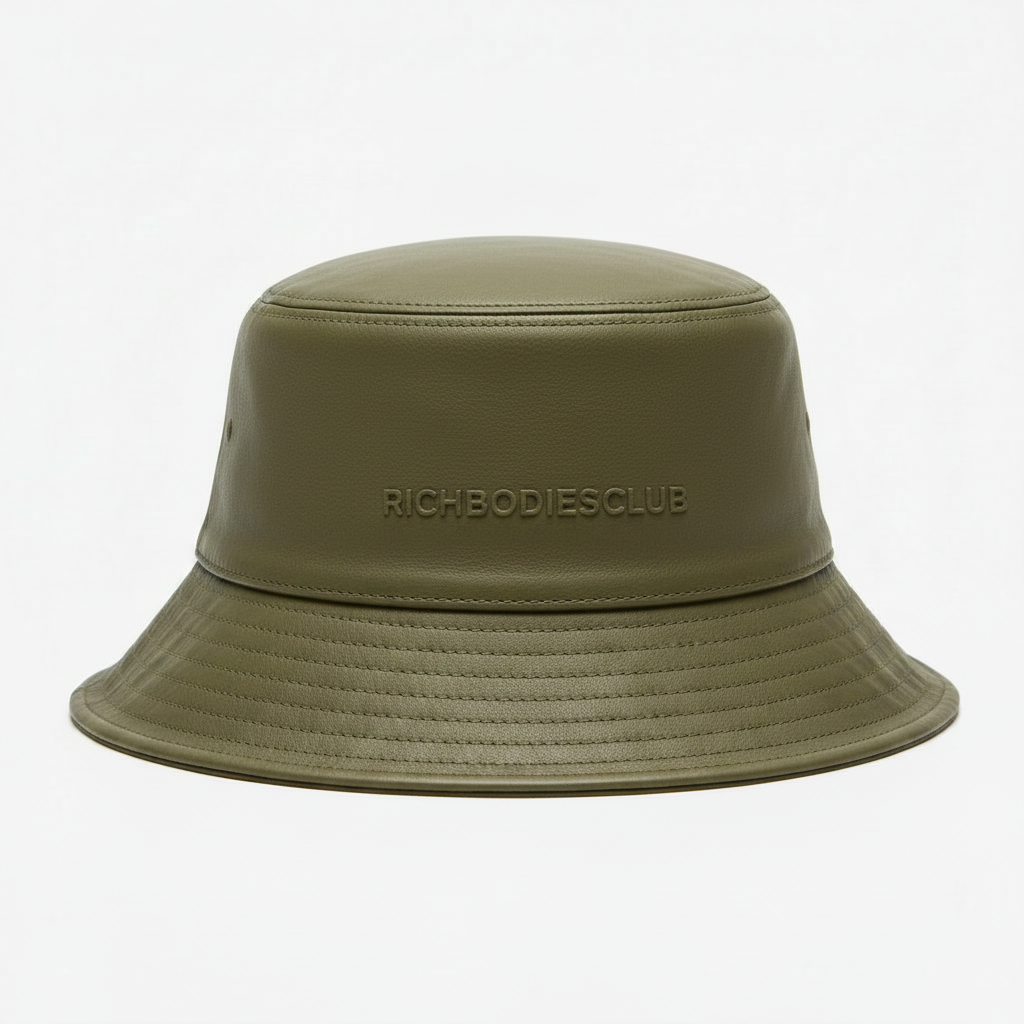 Olive Bucket Hat Cleaned