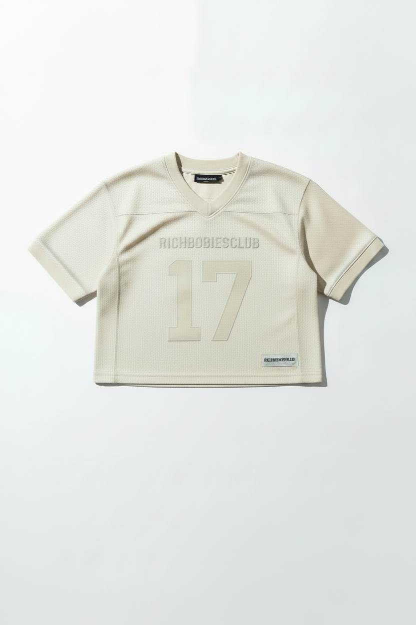 RBC Cropped Jersey - Cream Tagged